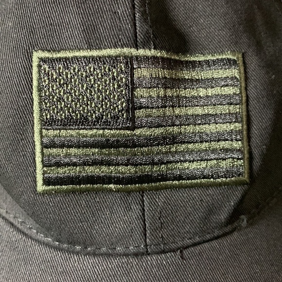VooDoo Tactical black, American hat.  Adjustable Velcro fastener. - Picture 3 of 8